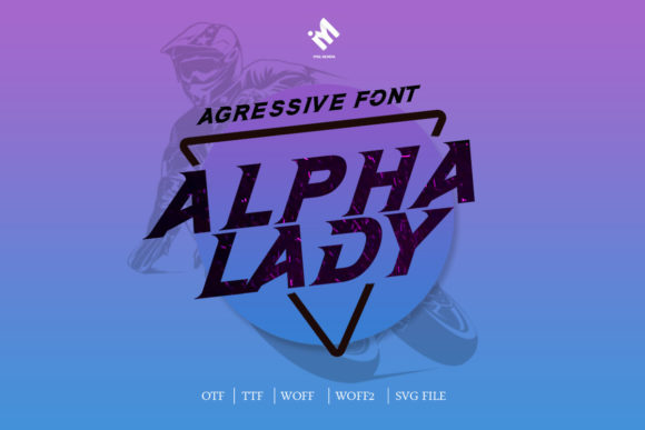 Alpha Lady: A Bold Slab Serif Font for Makers