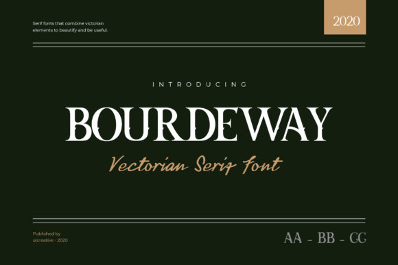Bourdeway: A Classic Slab Serif Font for Branding