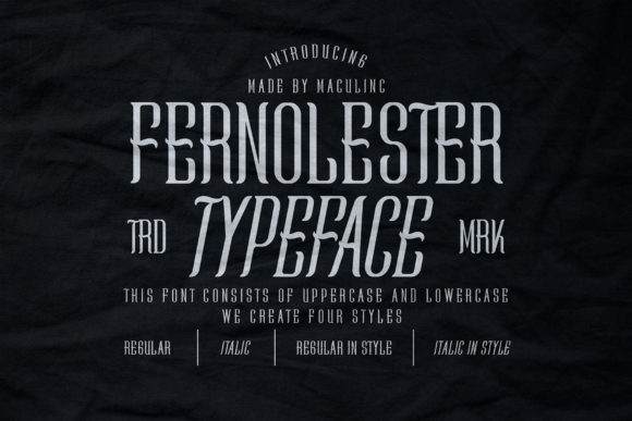 Fernolester Typeface for Modern Web Design