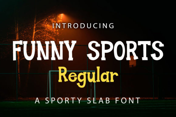 Funny Sports Typeface for Bold Branding