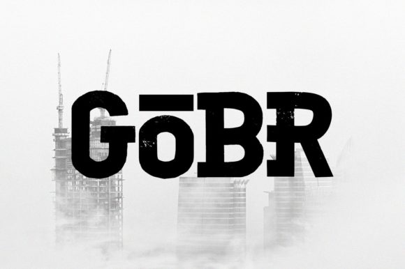 Gobr Font: Bold Slab Serif for Branding