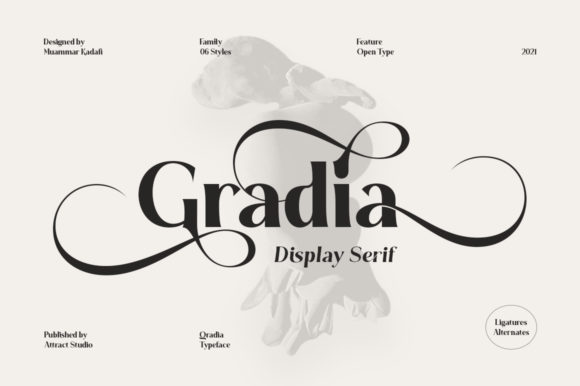 Gradia: The Slab Serif Font for Bold Branding