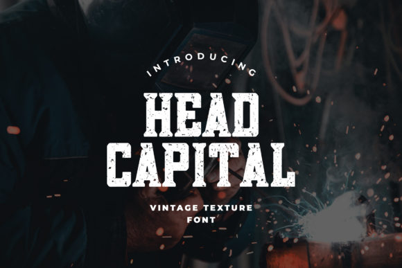 Head Capital Font for Strong Brand Identity