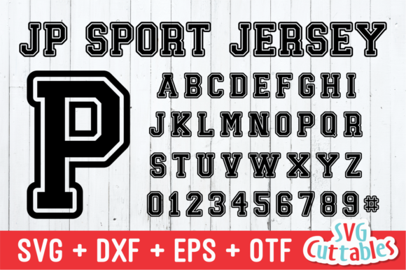 JP Sport Jersey Font for Bold Web Design