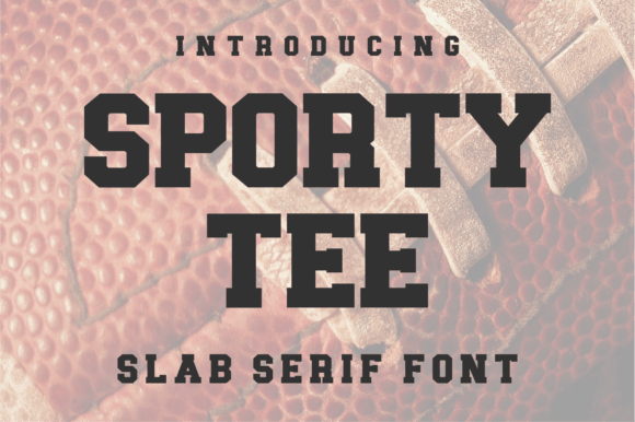 JP Sporty Tee: Bold Slab Serif Font for Digital Campaigns