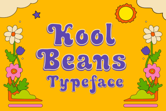 Kool Beans Typeface for Retro Branding