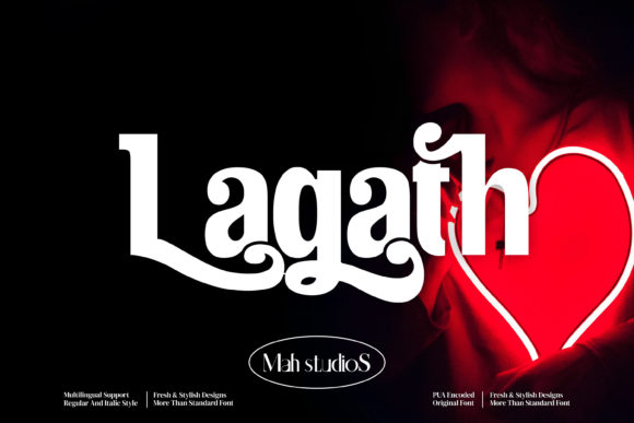 Lagath Font Review: A Bold Slab Serif for Branding
