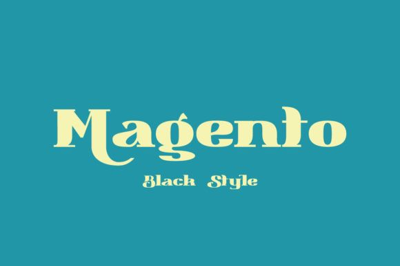 Magento: A Bold Slab Serif Font for Editorial Design