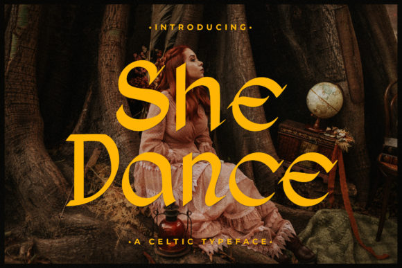 She Dance Font for Handmade Branding