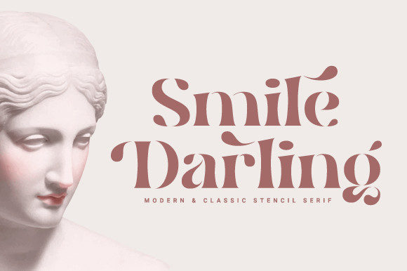 Smile Darling Font for Bold Campaign Design