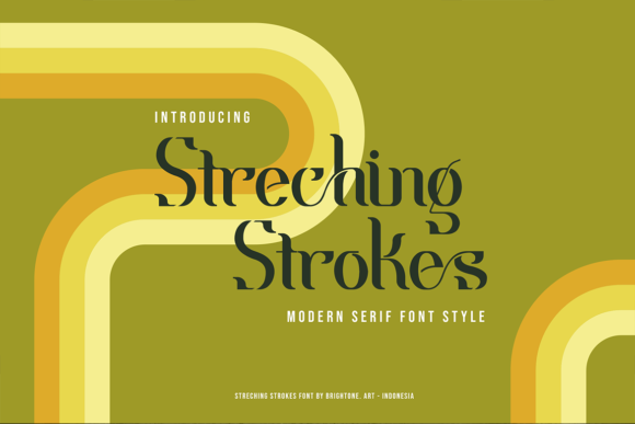 Streching Strokes: A Slab Serif Font for Bold Branding