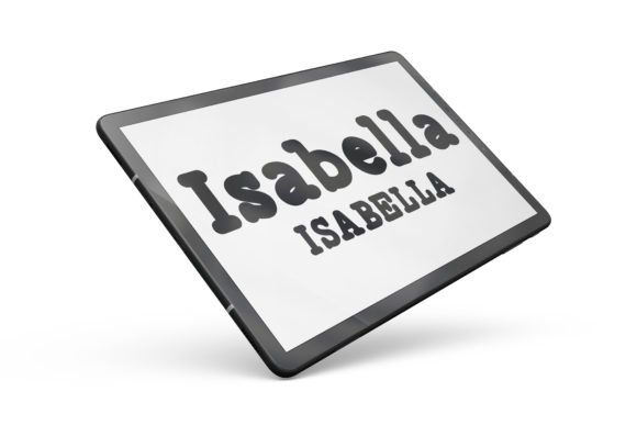 The Isabella Font for Editorial Design